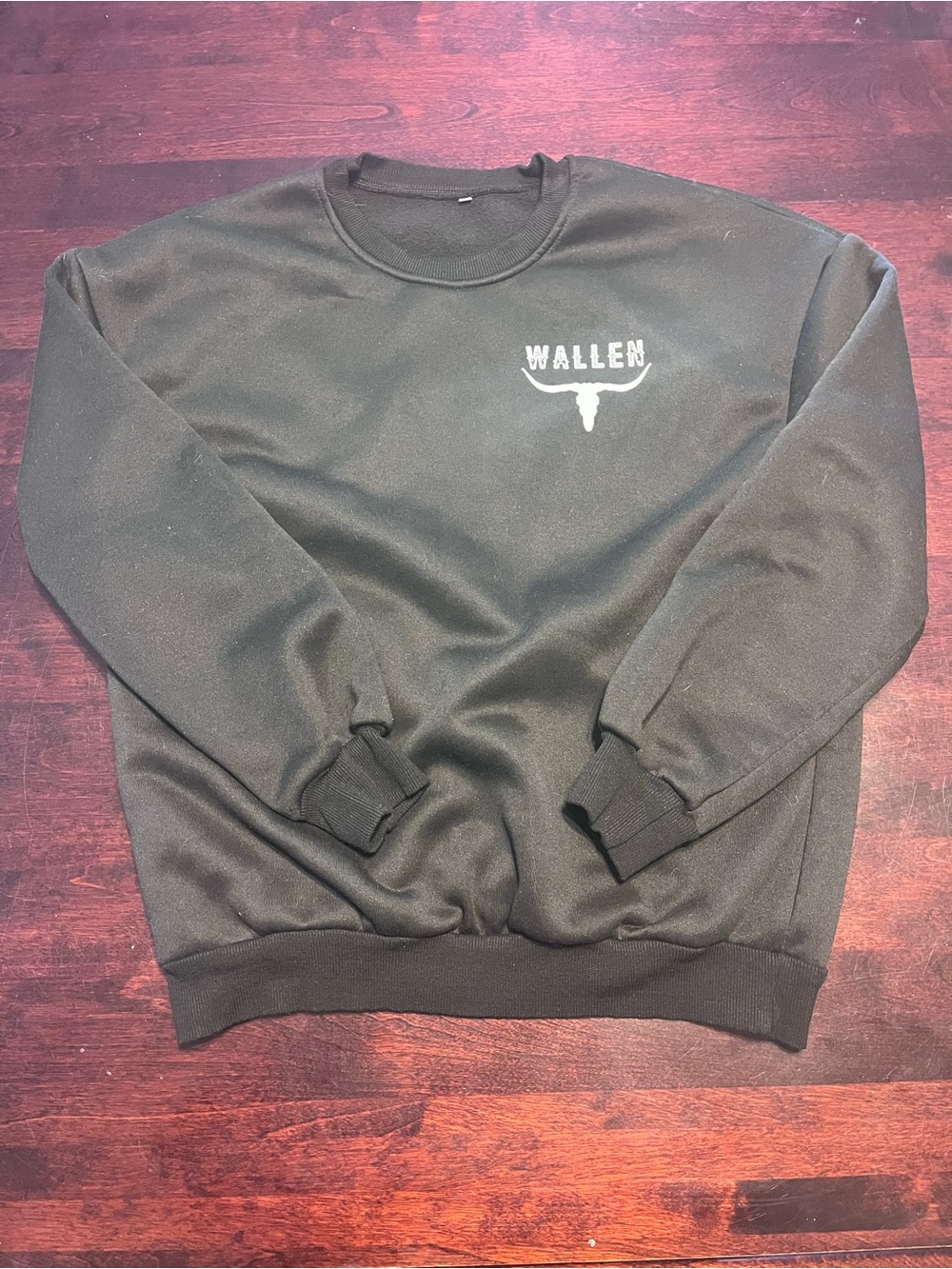 Morgan Wallen  Black Crewneck Sweatshirt - Men's Sweater
